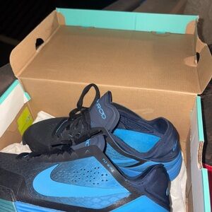 Blue & Black Nikes